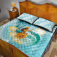 Ura Cook Islands Quilt Bed Set Kuki 'Airani Traditional Dance Tropical Vibes