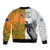 fiji-and-australia-rugby-bomber-jacket-2023-world-cup-aboriginal-mix-tapa-pattern
