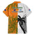 Fiji And Australia Rugby Hawaiian Shirt 2023 World Cup Aboriginal Mix Tapa Pattern LT14 - Polynesian Pride