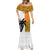 Fiji And Australia Rugby Mermaid Dress 2023 World Cup Aboriginal Mix Tapa Pattern LT14 - Polynesian Pride