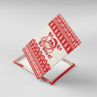 Red Mele Kalikimaka Hawaii Canvas Wall Art Funny Ho Ho Ho Santa Shaka - Polynesian Pride