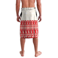 Red Mele Kalikimaka Hawaii Lavalava Funny Ho Ho Ho Santa Shaka - Polynesian Pride