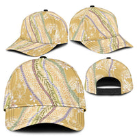 Yellow Palaka Hawaii Leis Classic Cap Hawaiian-plaid Elegant Tropical Vibes - Polynesian Pride