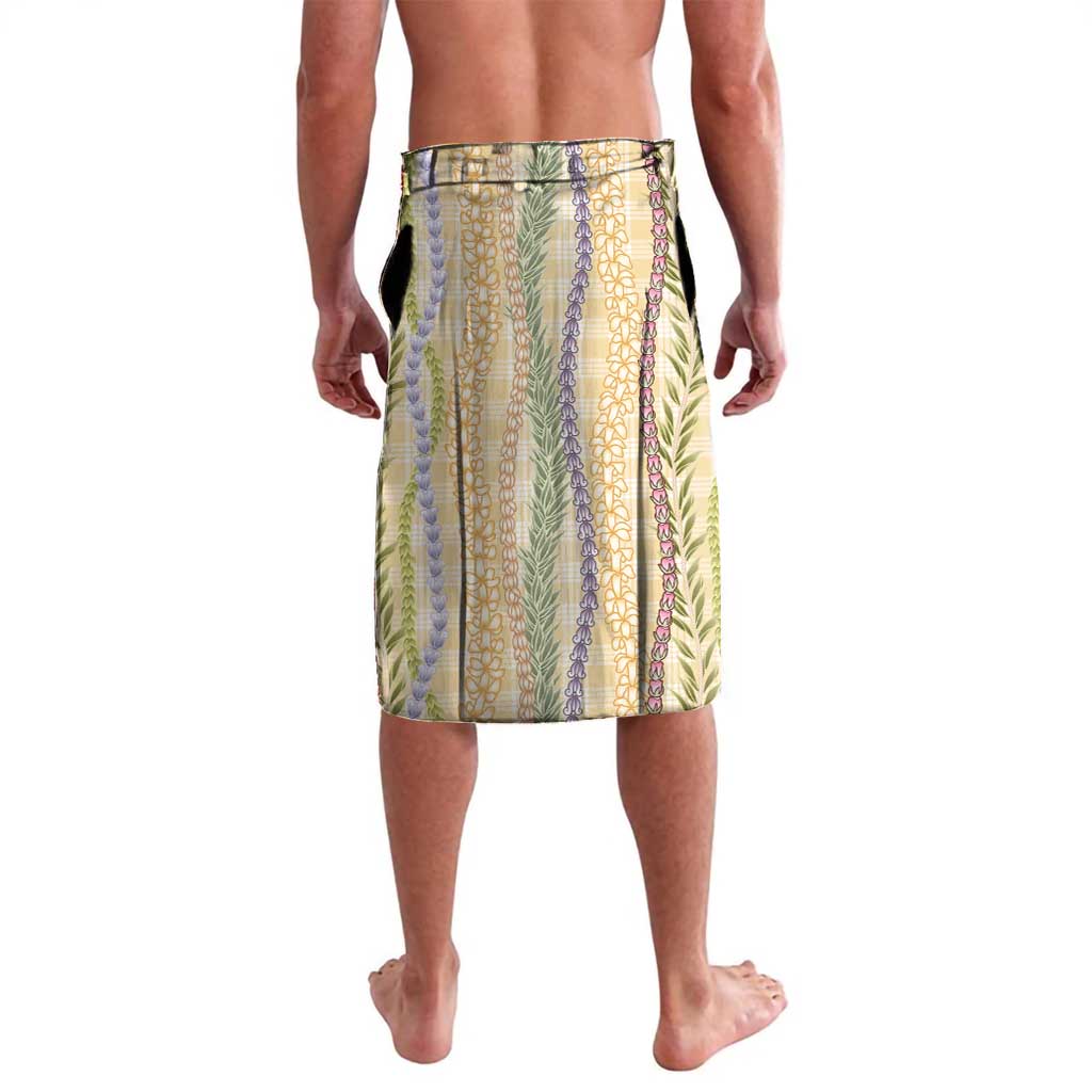 Yellow Palaka Hawaii Leis Lavalava Hawaiian-plaid Elegant Tropical Vibes - Polynesian Pride