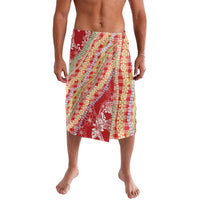 Red Palaka Hawaii Leis Lavalava Hawaiian-plaid Elegant Tropical Vibes - Polynesian Pride