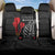 New Zealand Darts Back Car Seat Cover Aotearoa Maori Fern Bring It On LT14 One Size Black - Polynesian Pride