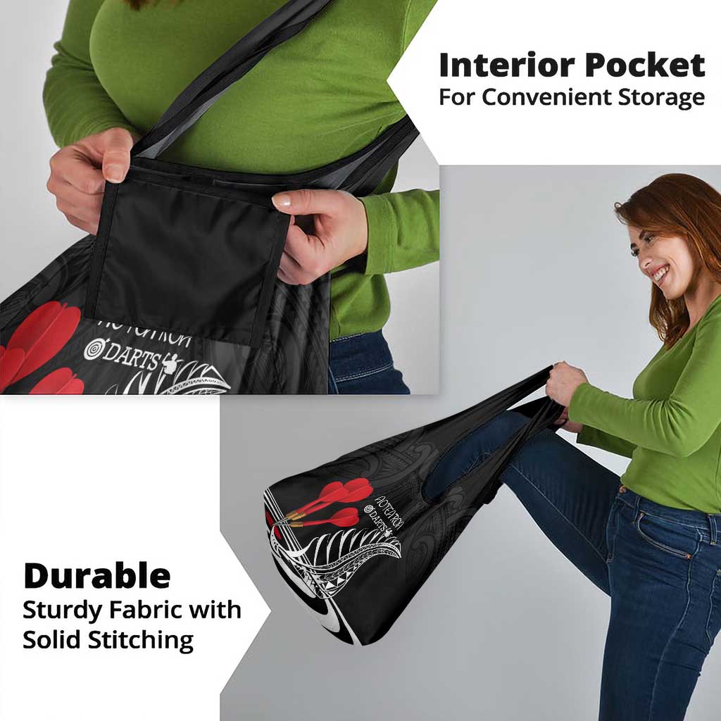 New Zealand Darts Grocery Bag Aotearoa Maori Fern Bring It On