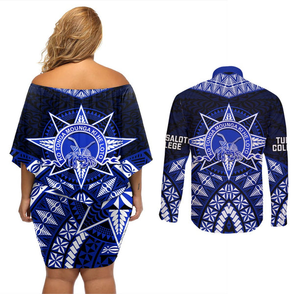 Tonga Tailulu College And Tonga High School Off Shoulder Long Dress Together Unique Style LT8