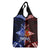 Personalised Tupou College And Kolisi Tonga Atele Grocery Bag Tongan Ngatu Pattern