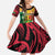 Vanuatu Independence Day Family Matching Off Shoulder Maxi Dress and Hawaiian Shirt Long God Yumi Stanap Happy 45th Anniversary LT14