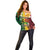Vanuatu Independence Day Off Shoulder Sweater Long God Yumi Stanap Happy 45th Anniversary LT14