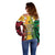 Vanuatu Independence Day Off Shoulder Sweater Long God Yumi Stanap Happy 45th Anniversary LT14