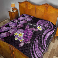Personalised Aloha Hawaii Kauai Island Quilt Garden Isle Map Sea Turtle Plumeria