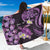 Personalised Aloha Hawaii Kauai Island Sarong Garden Isle Map Sea Turtle Plumeria