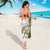 Personalised Aloha Hawaii Niihau Island Sarong Forbidden Isle Map Shell Lei