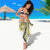 Personalised Aloha Hawaii Niihau Island Sarong Forbidden Isle Map Shell Lei