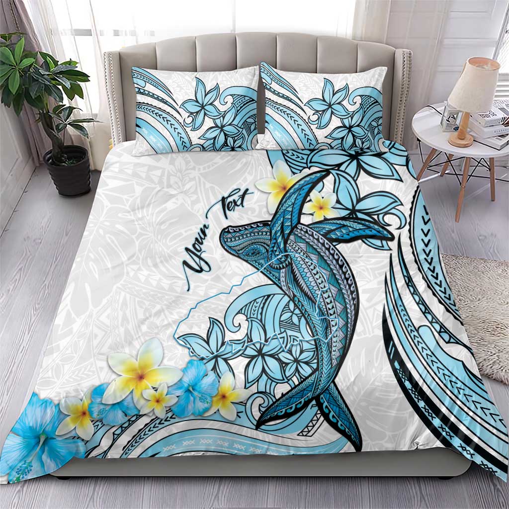 Personalised Aloha Hawaii Kahoolawe Island Bedding Set Target Isle Map With Humpback Whale