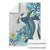 Personalised Aloha Hawaii Kahoolawe Island Blanket Target Isle Map With Humpback Whale