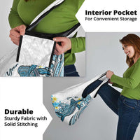 Personalised Aloha Hawaii Kahoolawe Island Grocery Bag Target Isle Map With Humpback Whale