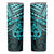 Matariki New Zealand Skinny Tumbler Maori New Year Tiki Turquoise Version