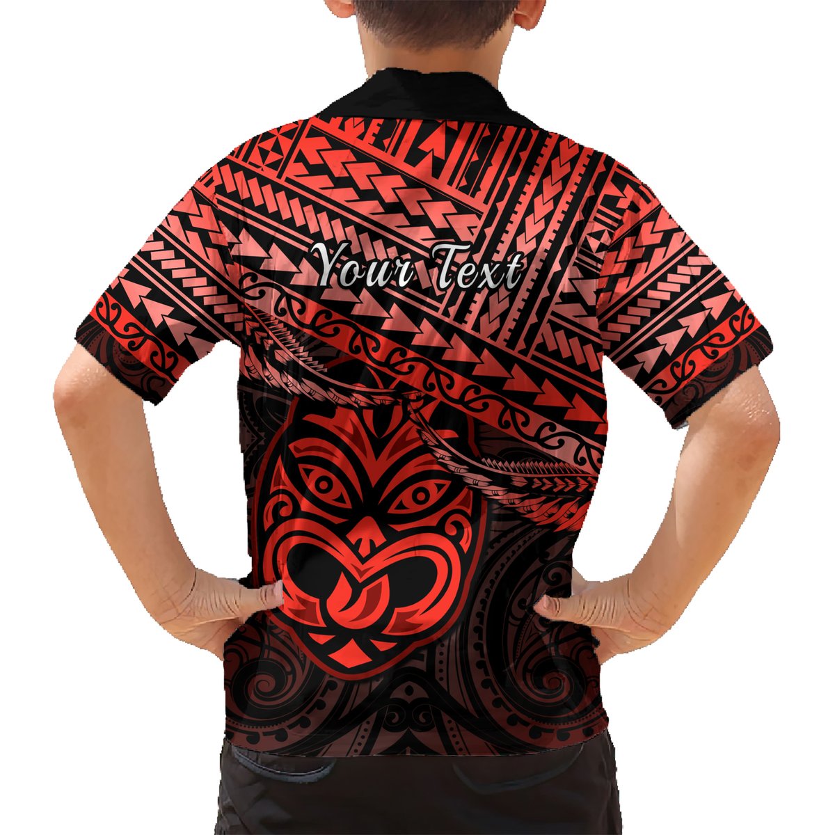 Personalised Matariki New Zealand Hawaiian Shirt Maori New Year Tiki Red Version LT14 - Polynesian Pride