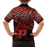 Personalised Matariki New Zealand Hawaiian Shirt Maori New Year Tiki Red Version LT14 - Polynesian Pride