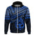 Custom Matariki New Zealand Hoodie Maori New Year Tiki Blue Version LT14