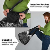 Kia Kaha Te Reo Maori Grocery Bag Aotearoa Hei Tiki With Hongi