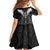 Kia Kaha Te Reo Maori Kid Short Sleeve Dress Aotearoa Hei Tiki With Hongi