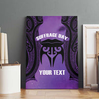 Personalised New Zealand Suffrage Day Canvas Wall Art Maori Tattoo Galaxy Vibe - Polynesian Pride