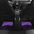 Personalised New Zealand Suffrage Day Car Mats Maori Tattoo Galaxy Vibe - Polynesian Pride