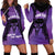 Personalised New Zealand Suffrage Day Hoodie Dress Maori Tattoo Galaxy Vibe - Polynesian Pride