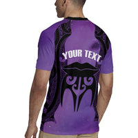 Personalised New Zealand Suffrage Day Rugby Jersey Maori Tattoo Galaxy Vibe - Polynesian Pride