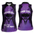 Personalised New Zealand Suffrage Day Women Sleeveless Polo Shirt Maori Tattoo Galaxy Vibe - Polynesian Pride