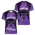 Personalised New Zealand Suffrage Day Women V-Neck T-Shirt Maori Tattoo Galaxy Vibe - Polynesian Pride