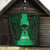 Personalised Moko Kauae New Zealand Quilt Maori Chin Tattoo Green - Polynesian Pride