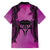 Personalised Moko Kauae New Zealand Hawaiian Shirt Maori Chin Tattoo Pink - Polynesian Pride