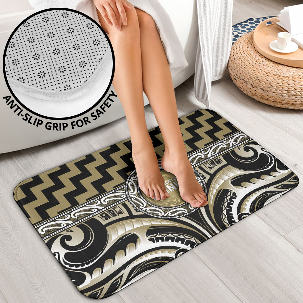 Aotearoa Waikato Tainui Bathroom Set Maori Iwi Poutama Puhoro Tattoo LT14 - Polynesian Pride
