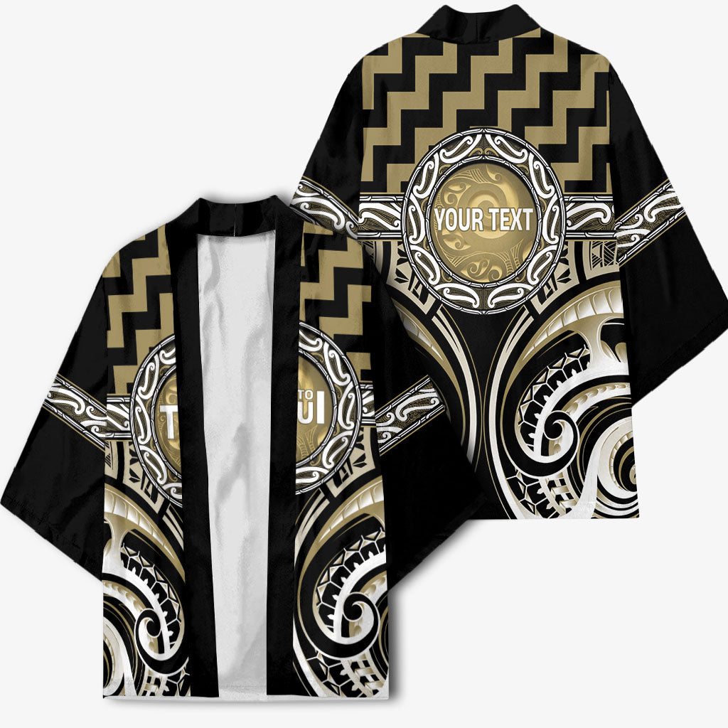 Aotearoa Waikato Tainui Personalised Kimono Maori Iwi Poutama Puhoro Tattoo LT14 - Polynesian Pride