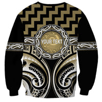 Aotearoa Waikato Tainui Personalised Sweatshirt Maori Iwi Poutama Puhoro Tattoo LT14 - Polynesian Pride