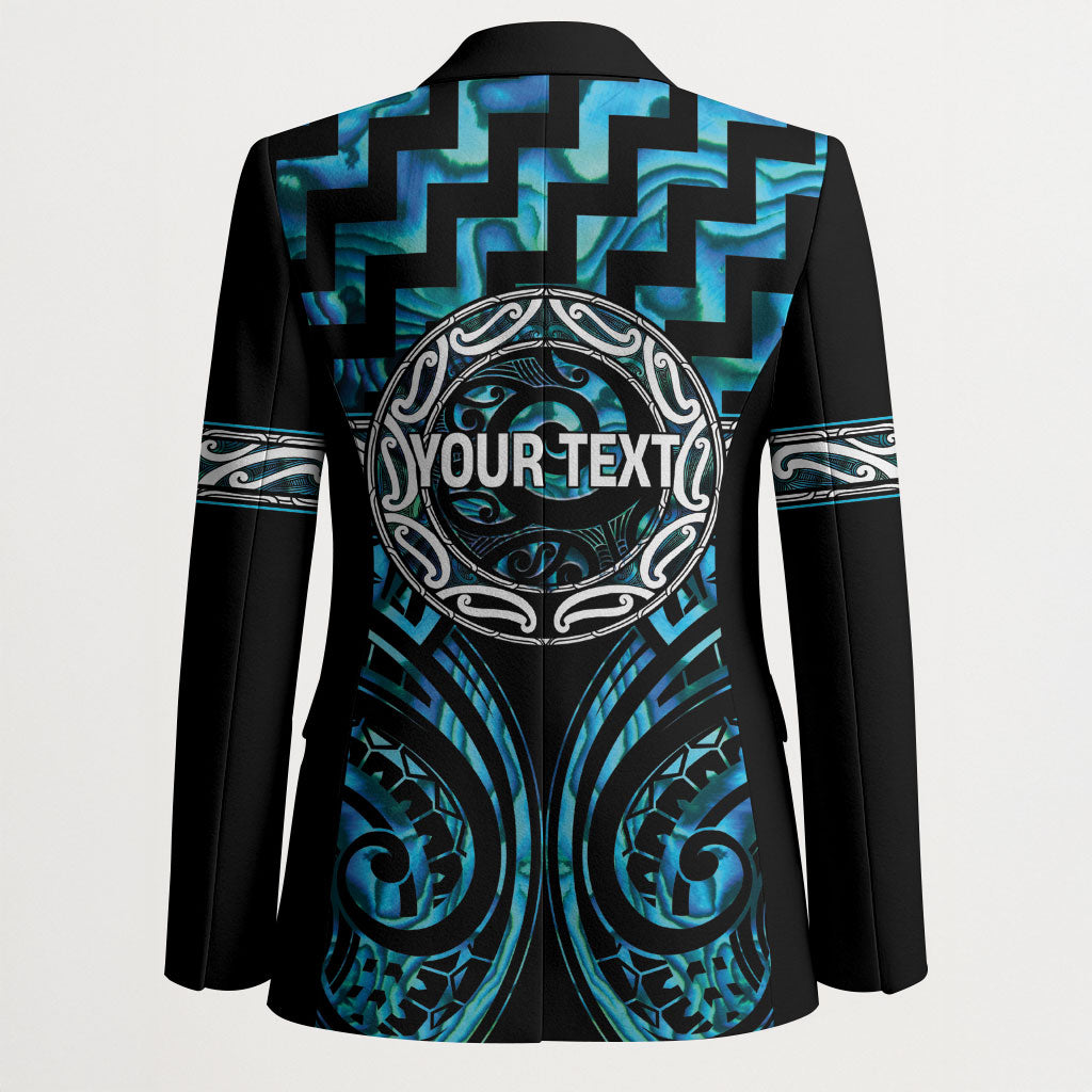 Aotearoa Ngati Kahungunu Personalised Blazer Maori Iwi Poutama Puhoro Tattoo LT14 - Polynesian Pride