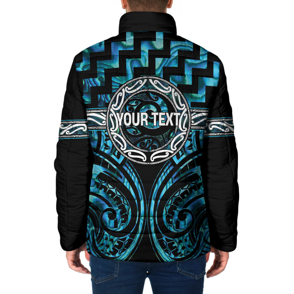 Aotearoa Ngati Kahungunu Personalised Padded Jacket Maori Iwi Poutama Puhoro Tattoo LT14 - Polynesian Pride