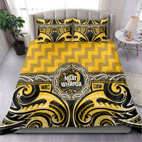 Aotearoa Ngati Whatua Bedding Set Maori Iwi Poutama Puhoro Tattoo LT14 - Polynesian Pride