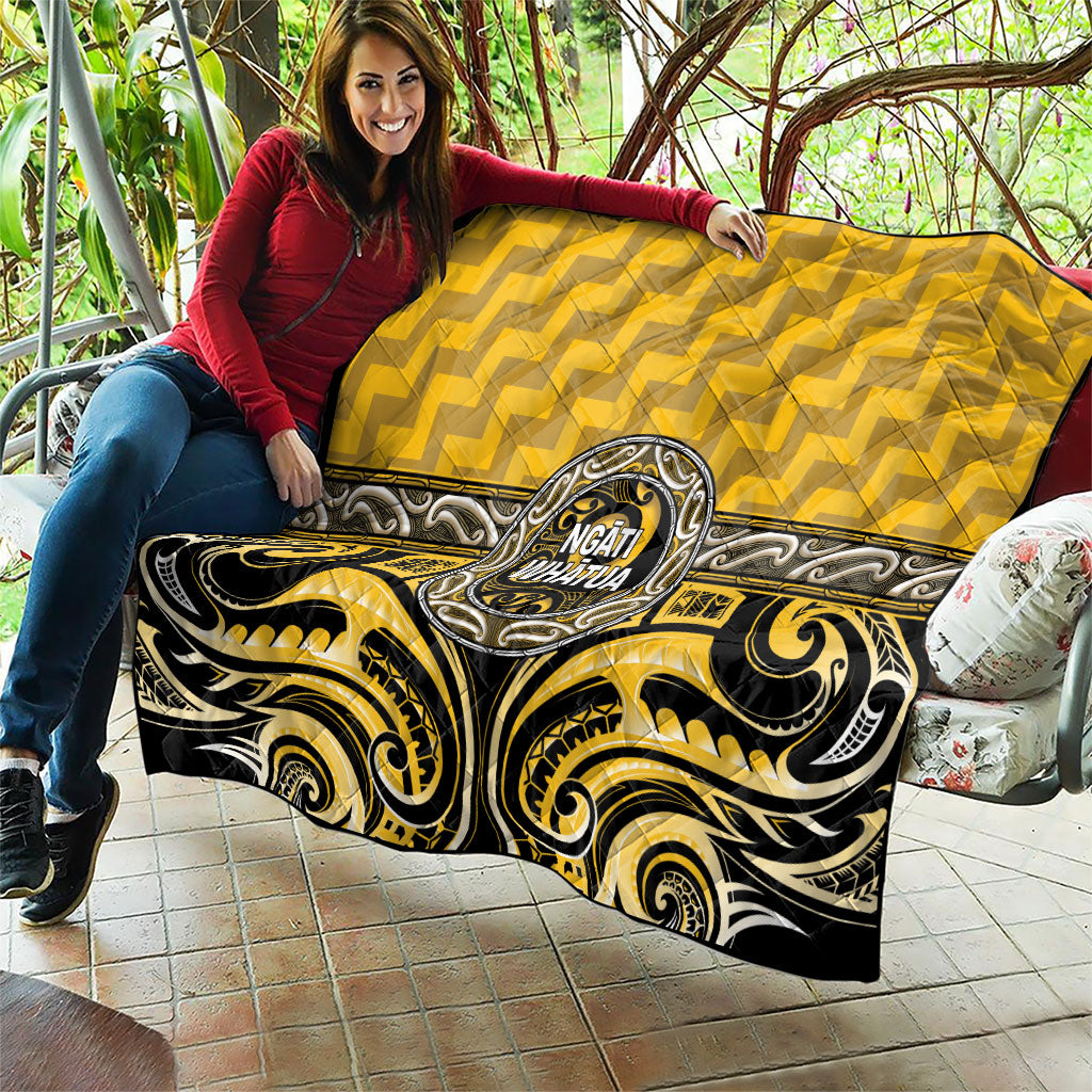 Aotearoa Ngati Whatua Quilt Maori Iwi Poutama Puhoro Tattoo LT14 - Polynesian Pride
