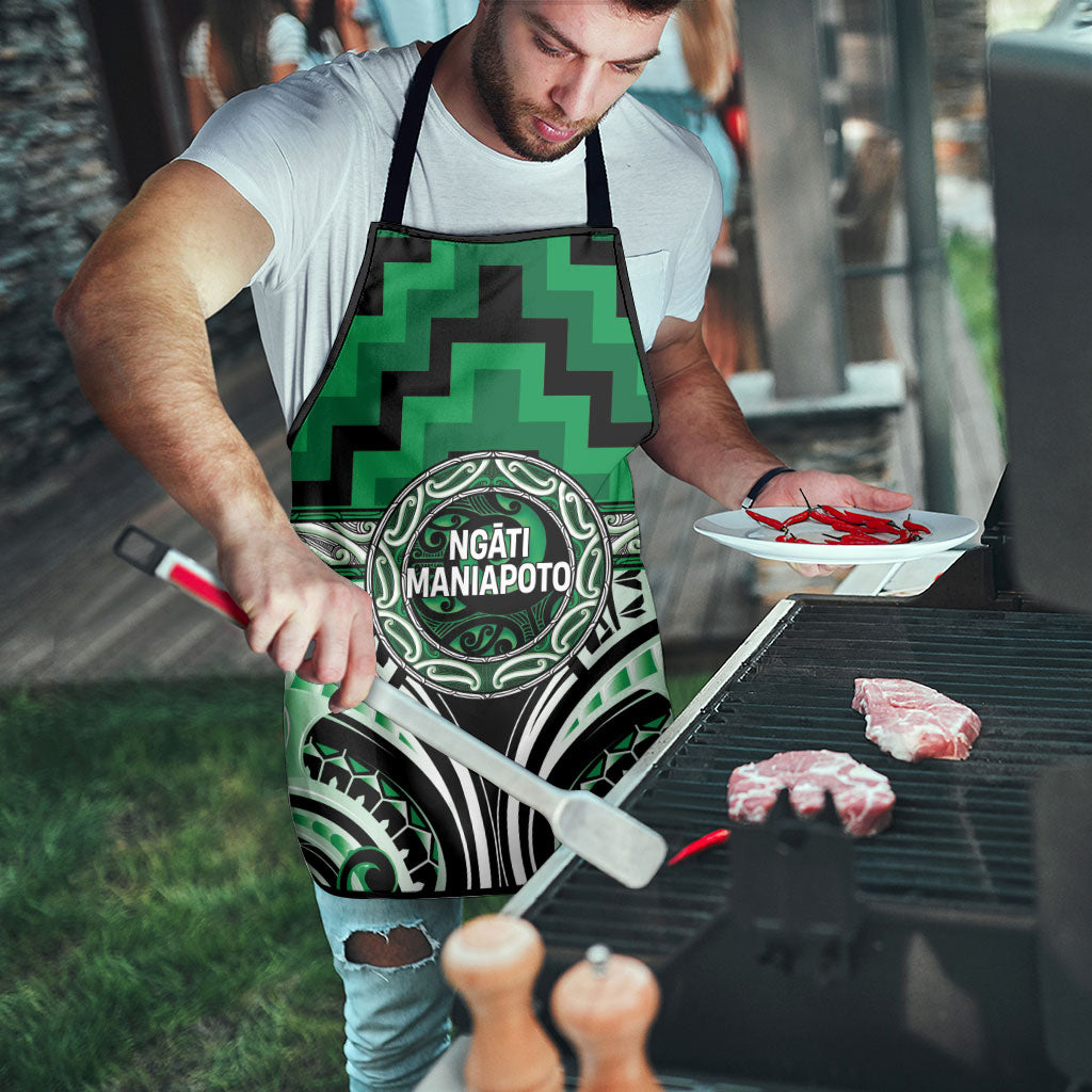 Aotearoa Ngati Maniapoto Apron Maori Iwi Poutama Puhoro Tattoo LT14 - Polynesian Pride