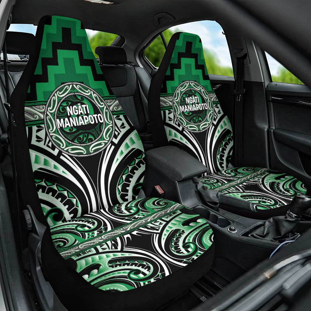 Aotearoa Ngati Maniapoto Car Seat Cover Maori Iwi Poutama Puhoro Tattoo