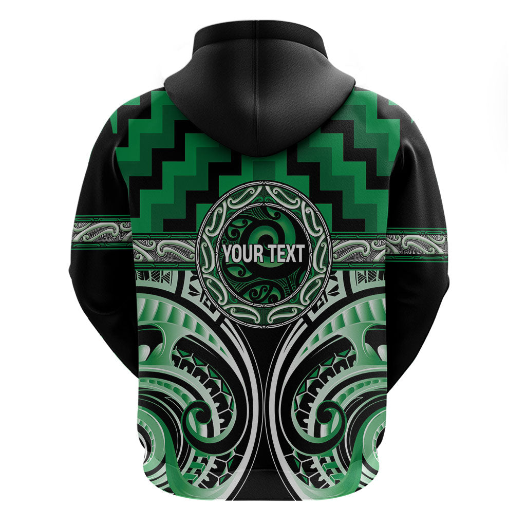 Aotearoa Ngati Maniapoto Personalised Hoodie Maori Iwi Poutama Puhoro Tattoo