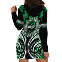 Aotearoa Ngati Maniapoto Personalised Hoodie Dress Maori Iwi Poutama Puhoro Tattoo LT14 - Polynesian Pride