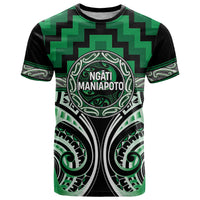 Aotearoa Ngati Maniapoto Personalised T Shirt Maori Iwi Poutama Puhoro Tattoo