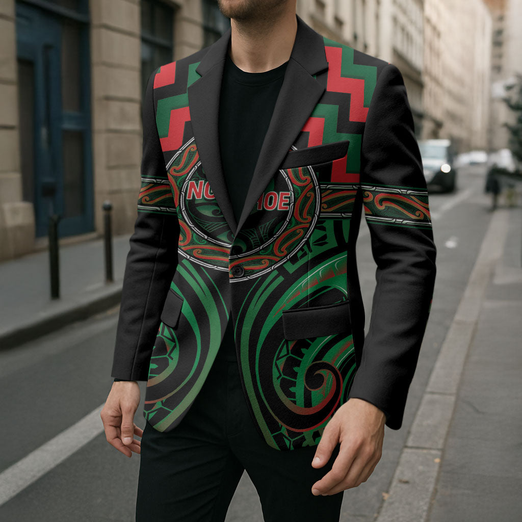 Aotearoa Ngai Tuhoe Personalised Blazer Maori Iwi Poutama Puhoro Tattoo LT14 - Polynesian Pride